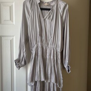 Elegant Gray Women's Dress